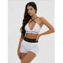 Спортивный БРА Bona Fide: Charm Top "Juicy White"