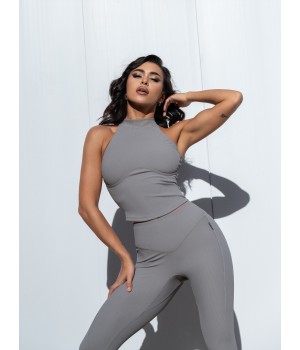 Майка Bona Fashion: Top "Ribbed Gray"