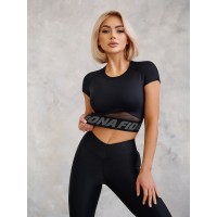 Топ Bona Fide: Hi-Tech Shirt "Black"